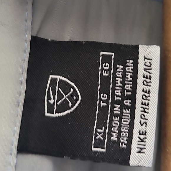 Nike Sphere React Men’s XL Golf Shirt Zip Performance - Picture 3 of 10